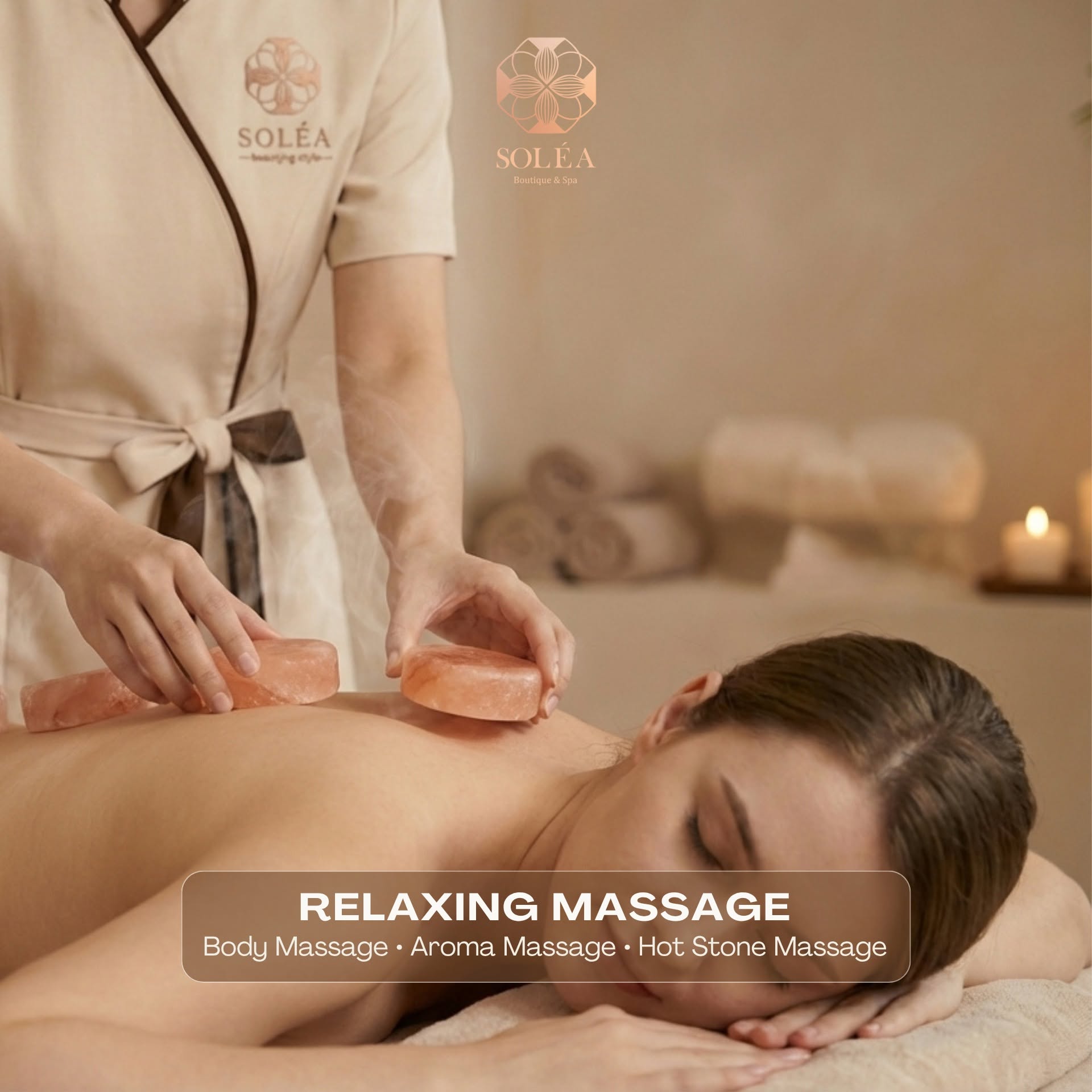 Liệu trình massage đá nóng Quận 1 giúp xoa dịu mệt mỏi cho du khách