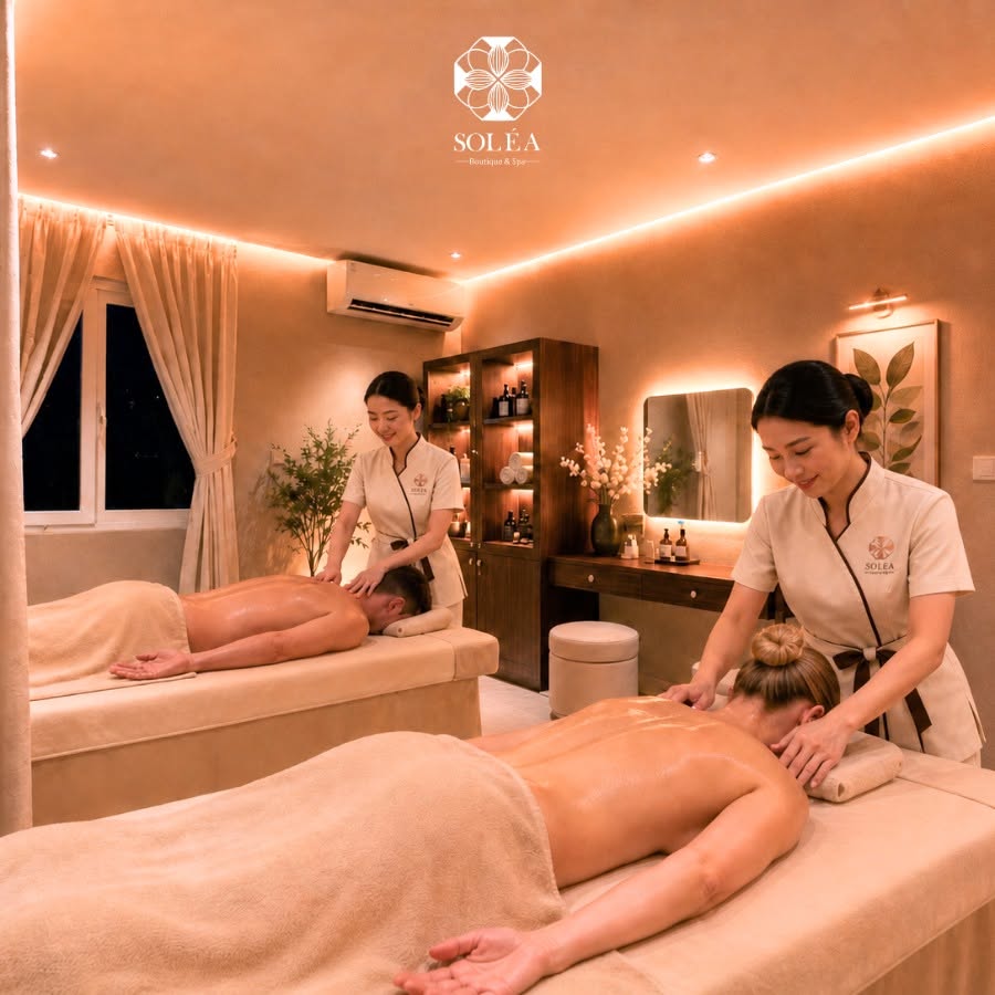 Quy trình kết hợp xông hơi sauna và massage body chuyên sâu tại Quận 1